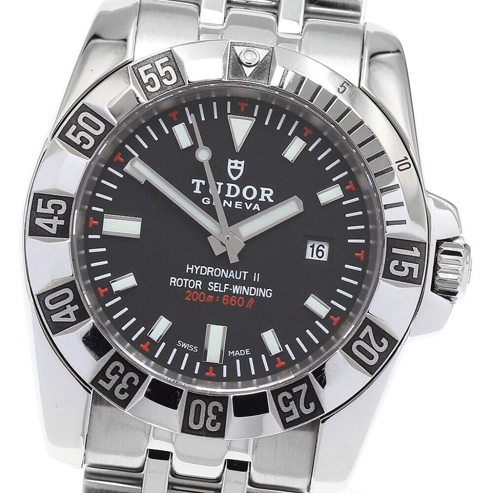 TUDOR Hydro Note II 24030 Date black Dial Automatic Ladies Watch_891606